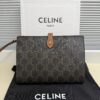 sy_no_09A735467E98F8E5C9FBC4A3054519F5_0 CELINE NOTE BOOK Small Logo-Print Crossbody Envelope Bag