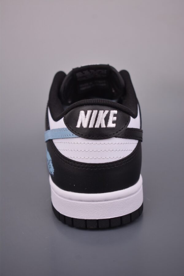 Nike Dunk Low Custom – Panda / Light Blue Sneakers