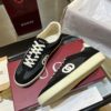 sy_no_0A7FCA5773EC78F0F46A5FE4A3A6D164_2 Gucci B Sneaker Black Fabric & Suede – Black / Ivory