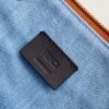 Fendi Mini By The Way Soft Handbag – Blue FF Jacquard