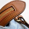 Fendi Mini By The Way Soft Handbag – Blue FF Jacquard
