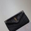 sy_no_0ADCB2D57818E0155CD6623D33C20682_1 YSL Loulou Nylon & Leather Shoulder Bag – Black