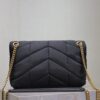 sy_no_0ADCB2D57818E0155CD6623D33C20682_5 YSL Loulou Nylon & Leather Shoulder Bag – Black