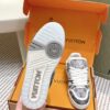 sy_no_0B8497058A1947AD57DF8554C22A8434_8 Louis Vuitton LV Trainer Maxi / LV Skate Black & Grey Monogram Denim Sneakers
