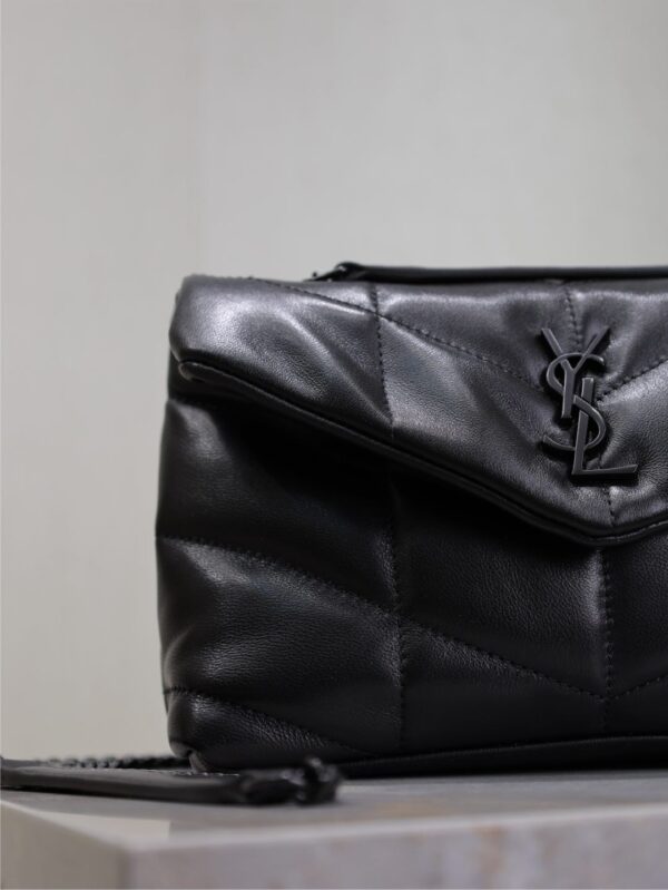 sy_no_0B8A25D4564964D6C284A22F8D75AA41_2 Loulou Mini Double-Chain Bag – Black Lambskin