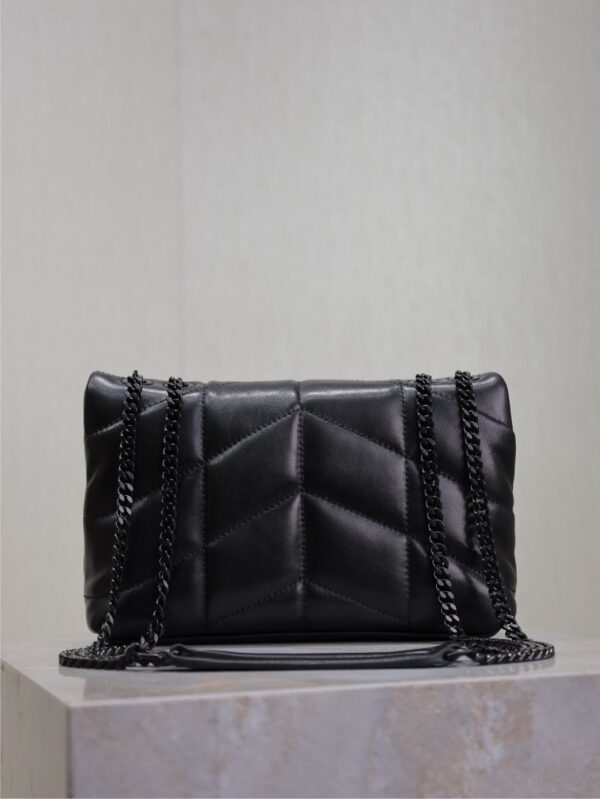sy_no_0B8A25D4564964D6C284A22F8D75AA41_5 Loulou Mini Double-Chain Bag – Black Lambskin