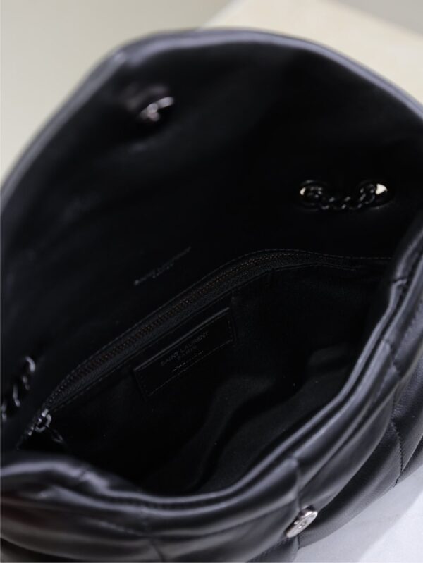 sy_no_0B8A25D4564964D6C284A22F8D75AA41_8 Loulou Mini Double-Chain Bag – Black Lambskin