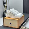 sy_no_0BBA2F95336EE5FB9CFBBE48DA8578AD_1 Louis Vuitton LV Trainer All White with Black Details