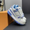 Louis Vuitton LV Trainer Maxi White & Light Blue Chunky Retro Sneakers