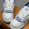 Louis Vuitton LV Trainer Maxi White & Light Blue Chunky Retro Sneakers