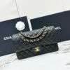 sy_no_0C6E2A46F947E456662814ACED97E6EB_0 Chanel Classic Flap CF – Quilted Grained Calfskin Leather with Gold Hardware