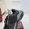 Gucci Tech/Retro Runner Sneaker in Black Metallic – Black / Silver