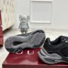 Gucci Tech/Retro Runner Sneaker in Black Metallic – Black / Silver