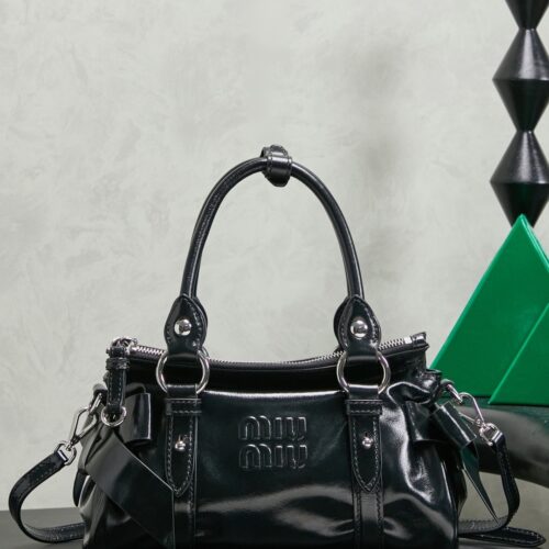 sy_no_0DED5097E409946C1D104F04FF0A64CC_0 New Miu Miu Biker-style Handbag
