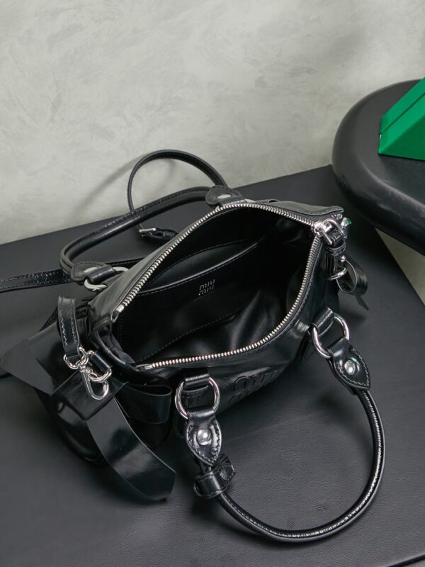 sy_no_0DED5097E409946C1D104F04FF0A64CC_5 New Miu Miu Biker-style Handbag