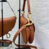 DIOR Women’s Grained Calfskin Saddle Bag