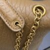 YSL Calypso Envelope Bag – Caramel Textured Lambskin & Gold