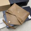YSL Calypso Envelope Bag – Caramel Textured Lambskin & Gold