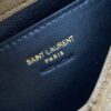 YSL Calypso Envelope Bag – Caramel Textured Lambskin & Gold