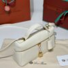 sy_no_0F7212F61941A7EEDA7AE0900D9743A1_5 Loro Piana Extra Bag 23 – Saddle Leather Handbag (White)