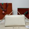 sy_no_0F7212F61941A7EEDA7AE0900D9743A1_6 Loro Piana Extra Bag 23 – Saddle Leather Handbag (White)