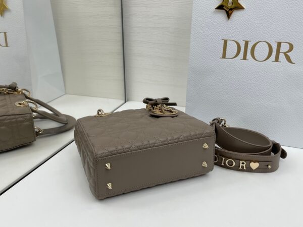 sy_no_0F941B037F17524A6CCCB8C1796CDA4A_5 Lady Dior My ABCDior Mini Bag – Taupe Gray Lambskin