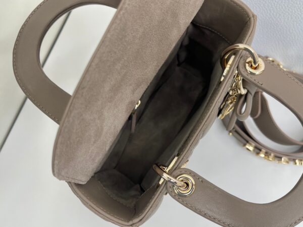 sy_no_0F941B037F17524A6CCCB8C1796CDA4A_7 Lady Dior My ABCDior Mini Bag – Taupe Gray Lambskin