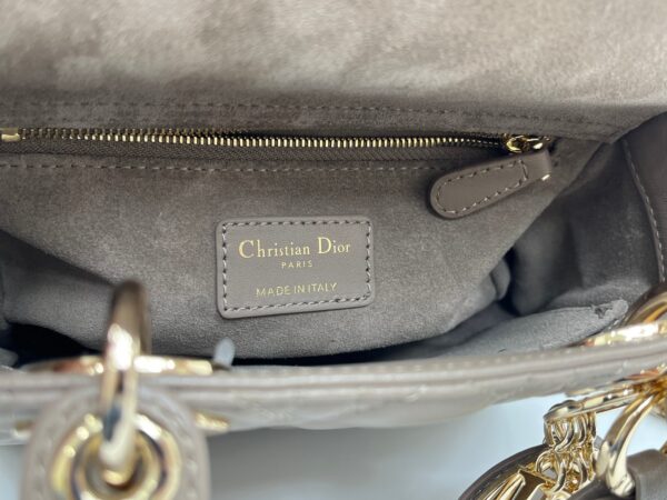 sy_no_0F941B037F17524A6CCCB8C1796CDA4A_8 Lady Dior My ABCDior Mini Bag – Taupe Gray Lambskin