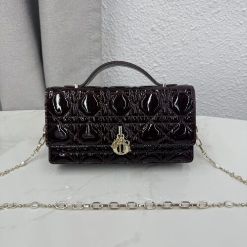 sy_no_0FD7FE88D77554C72F333245E88A6ED8_0 Lady Dior Pearl Clutch – Cherry Patent Lambskin