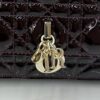 Lady Dior Pearl Clutch – Cherry Patent Lambskin