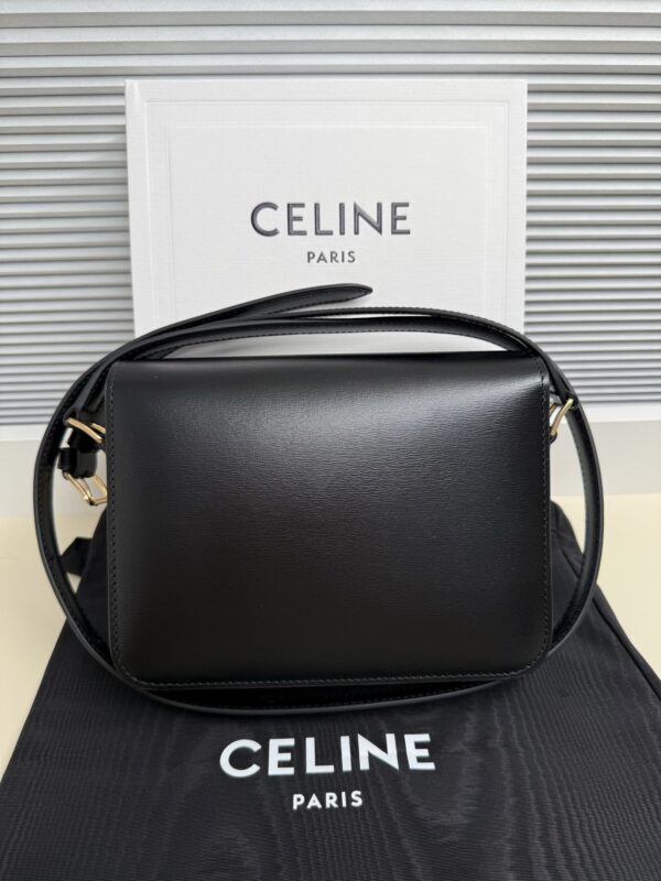 Celine Women's Teen Triomphe Calfskin Handbag / Shoulder Bag