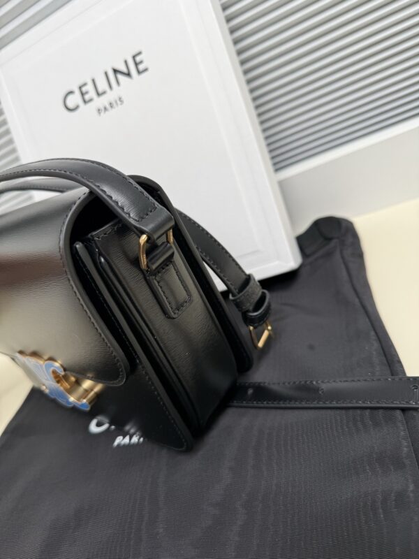 Celine Women's Teen Triomphe Calfskin Handbag / Shoulder Bag