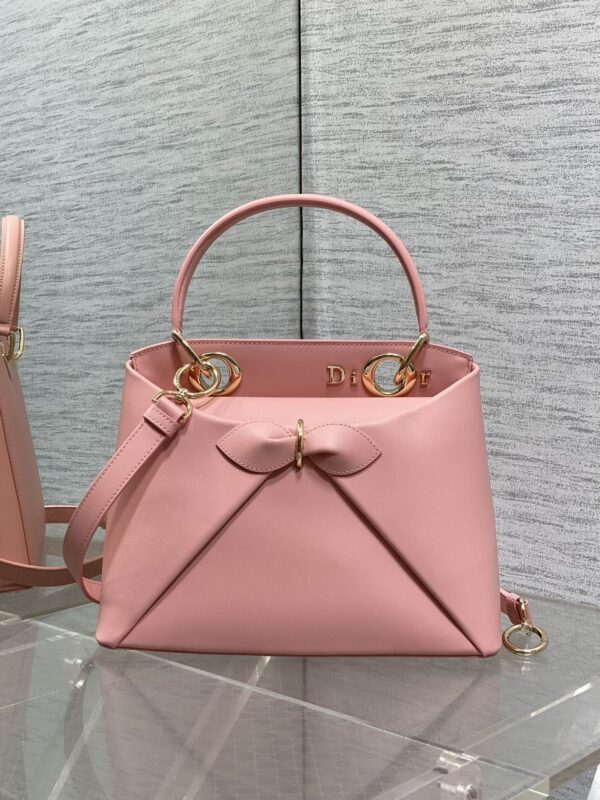 sy_no_1001BB923370A5C0719F50C2F01E520E_0 Dior Women's Spring/Summer 2026 New Single-Handle Bow Handbag/Shoulder Bag