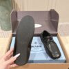 sy_no_108C245A270D87D63639011D8FEB9577_7 Black Nappa Leather Lace-Up Loafers