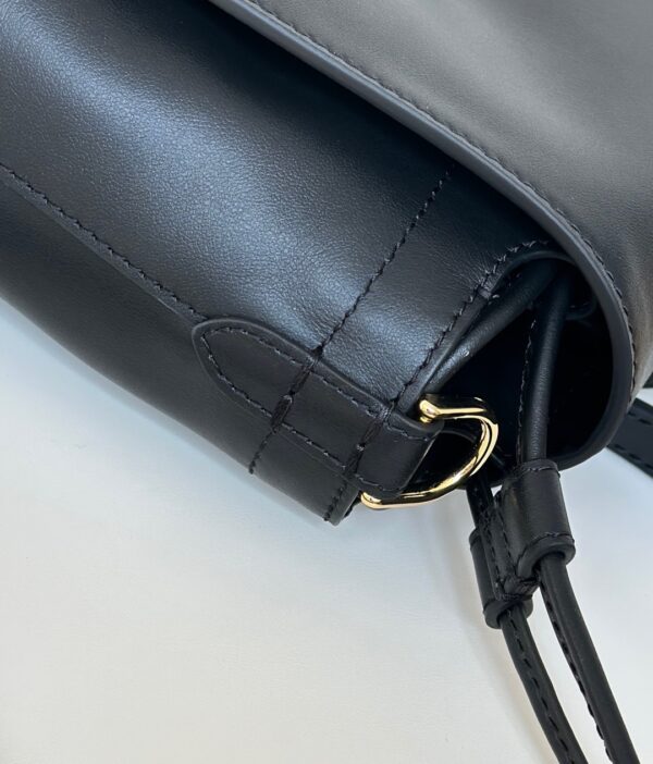 Fendi Leather Backpack – Black