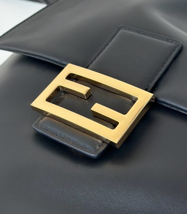 Fendi Leather Backpack – Black