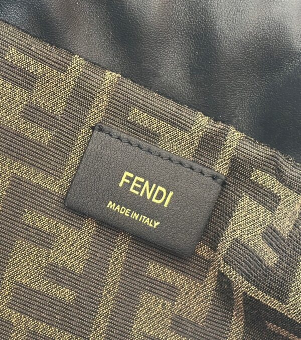 Fendi Leather Backpack – Black