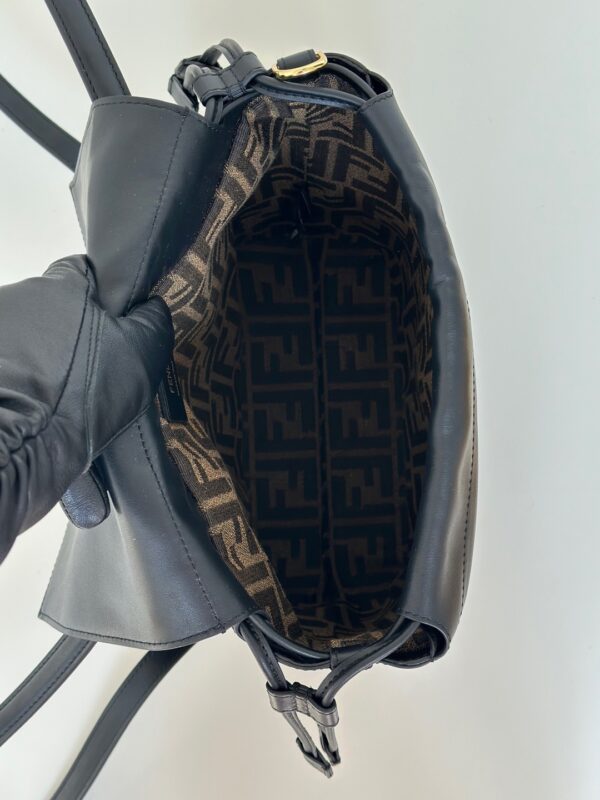 Fendi Leather Backpack – Black