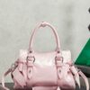 sy_no_112491CD56A01B8A09A8DC19069DA155_1 New Miu Miu Oiled-Wax Leather Bow Biker-Style Bag – Vintage, Large-Capacity Bag (Underarm/Shoulder/Crossbody/Handheld)