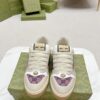 Gucci Screener Pink GG Canvas & Beige Suede Sneaker – Pink / Beige