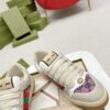 Gucci Screener Pink GG Canvas & Beige Suede Sneaker – Pink / Beige