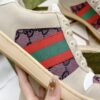 Gucci Screener Pink GG Canvas & Beige Suede Sneaker – Pink / Beige