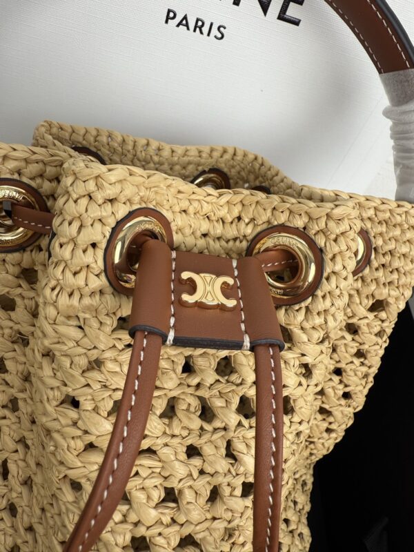 Teen Clara Small Bag – Natural Raffia