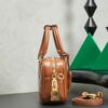 Miu Miu "Too Pretty" Bowling Bag – Small Leather Handbag / Crossbody Bag