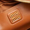 Miu Miu "Too Pretty" Bowling Bag – Small Leather Handbag / Crossbody Bag