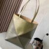 Glossy Calfskin Puzzle Fold Bag