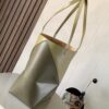 Glossy Calfskin Puzzle Fold Bag
