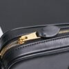 sy_no_13AB35CC7A8893A4DEBDB451D8FF690D_6 Black Smooth Leather Rectangular Underarm Camera Bag