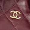 sy_no_13AF2FE0ED1CFE9C9B48AF307A17E169_4 Chanel 26S Spring/Summer Collection Burgundy Lambskin Quilted Drawstring Backpack