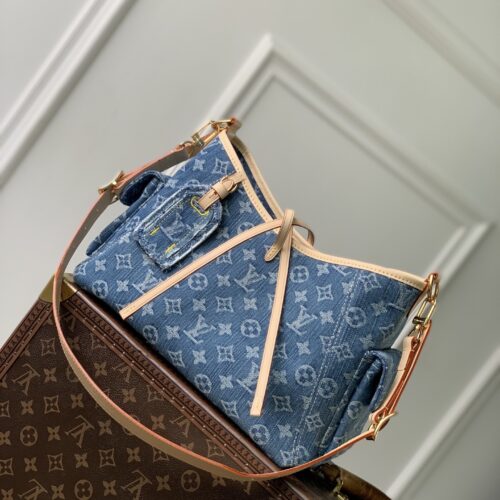 Louis Vuitton CarryAll Cargo Small Handbag – Denim Rendez-Vous